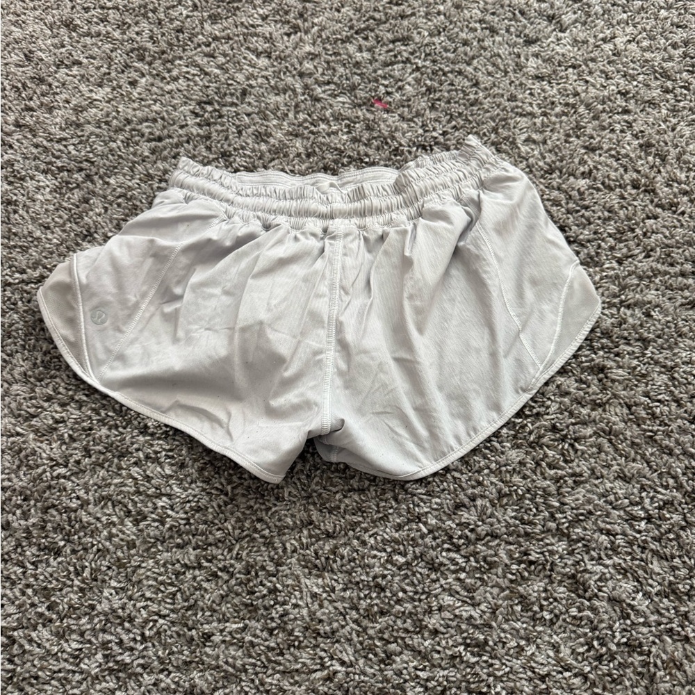 lululemon athletica White Athletic Shorts